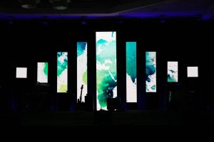 Stage design for Joslin Diabetes Center Event