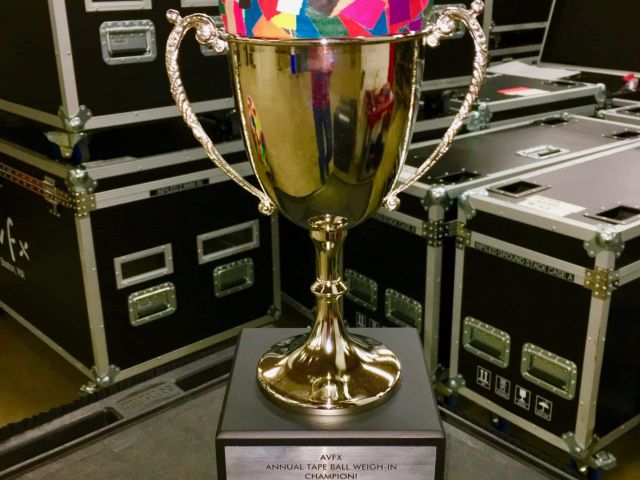 Tape Ball Trophy